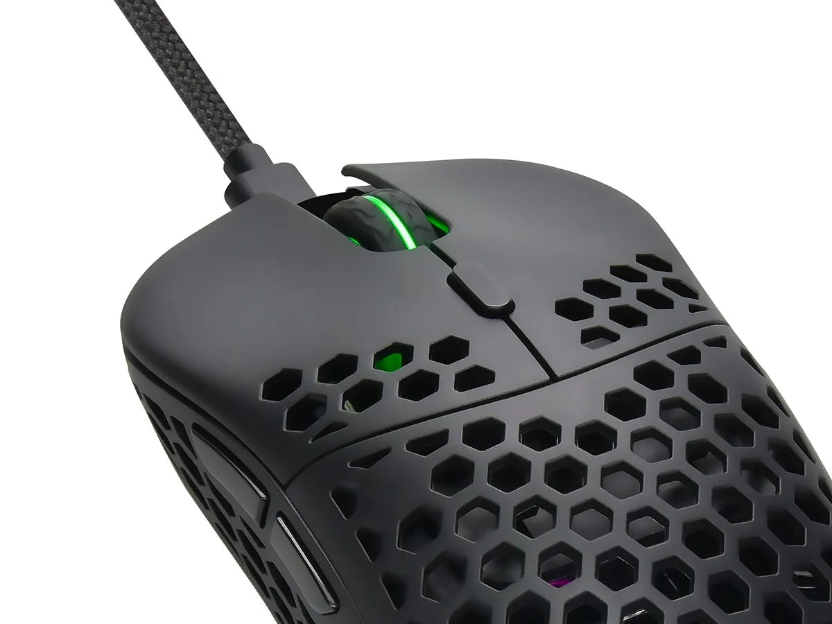 Hollow Honeycomb Ultralight 2.4G Wireless RGB Gaming Mouse