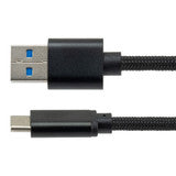 Braided USB-A to USB-C Cable, 5Gbps Data Transfer & 5V 2A Fast Charging
