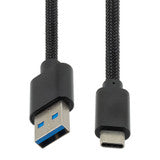 Braided USB-A to USB-C Cable, 5Gbps Data Transfer & 5V 2A Fast Charging