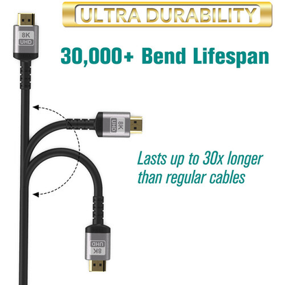 6ft 8K 60Hz Ultra High Speed HDMI Cable