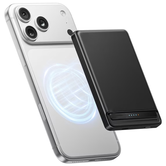 10000mAh Ultra Thin Magnetic Wireless Power Bank
