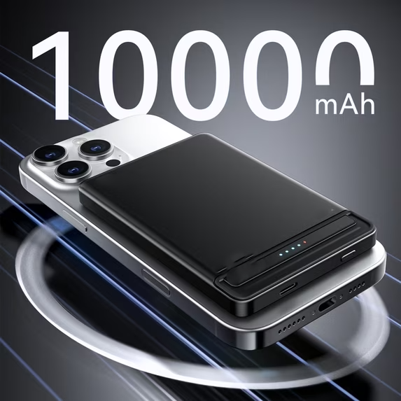 10000mAh Ultra Thin Magnetic Wireless Power Bank