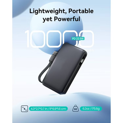 Pocket Neo 10000mAh 22.5W Portable Power Bank